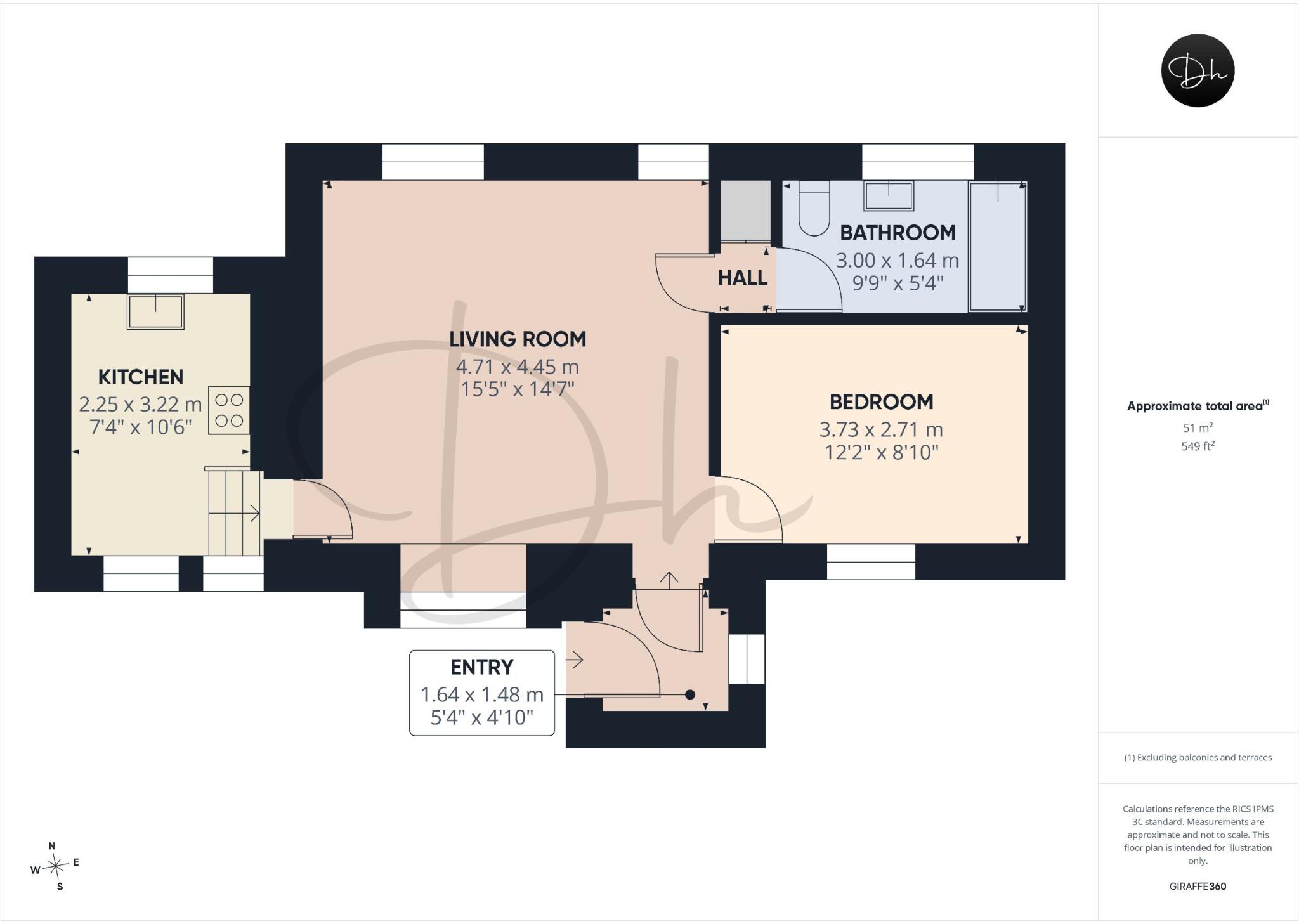Rondawson, St. Marks Road, Meadfoot,Torquay floorplan