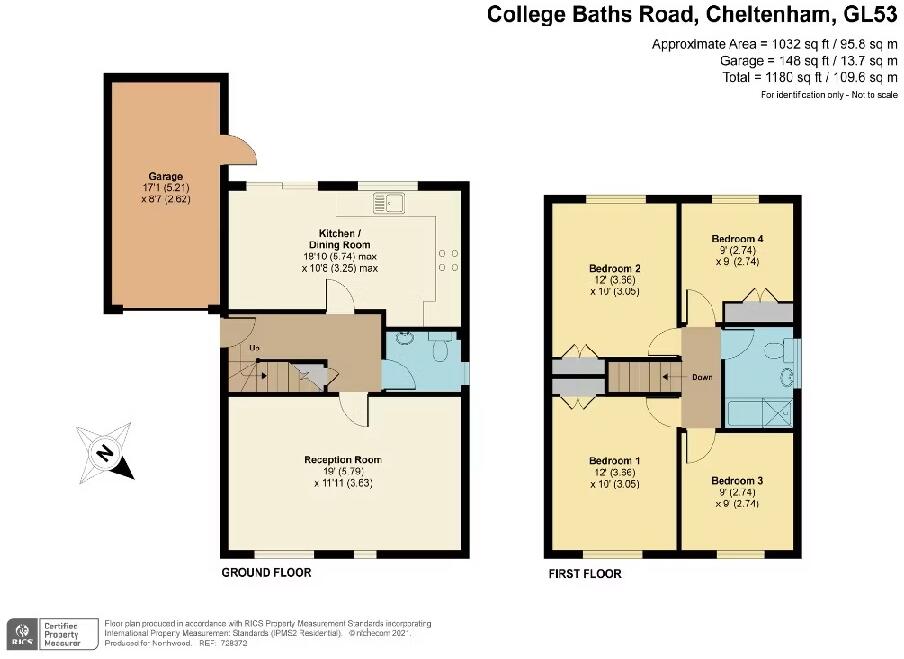 College Baths Road, Cheltenham, GL53 floorplan