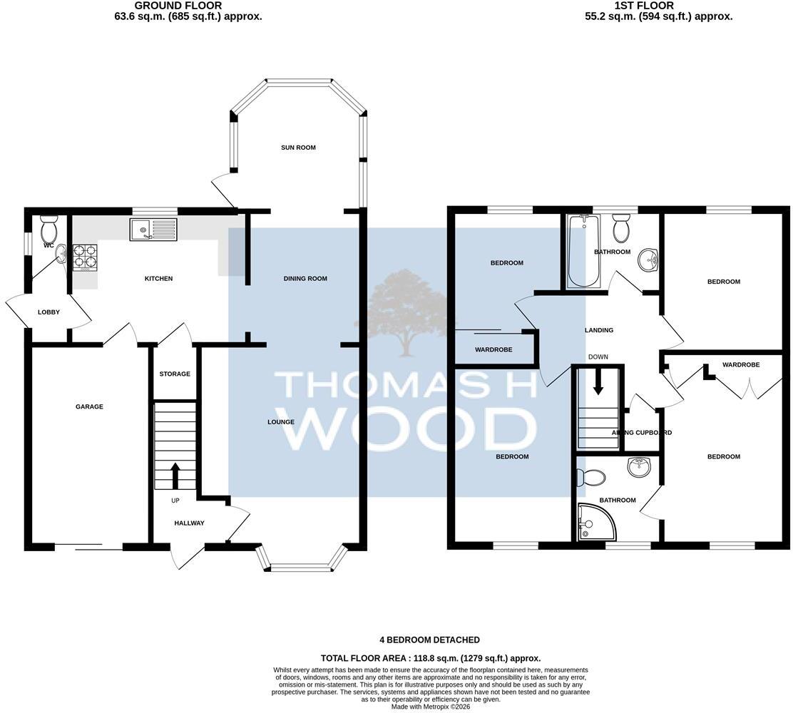 Birchwood Gardens, Whitchurch, Cardiff floorplan