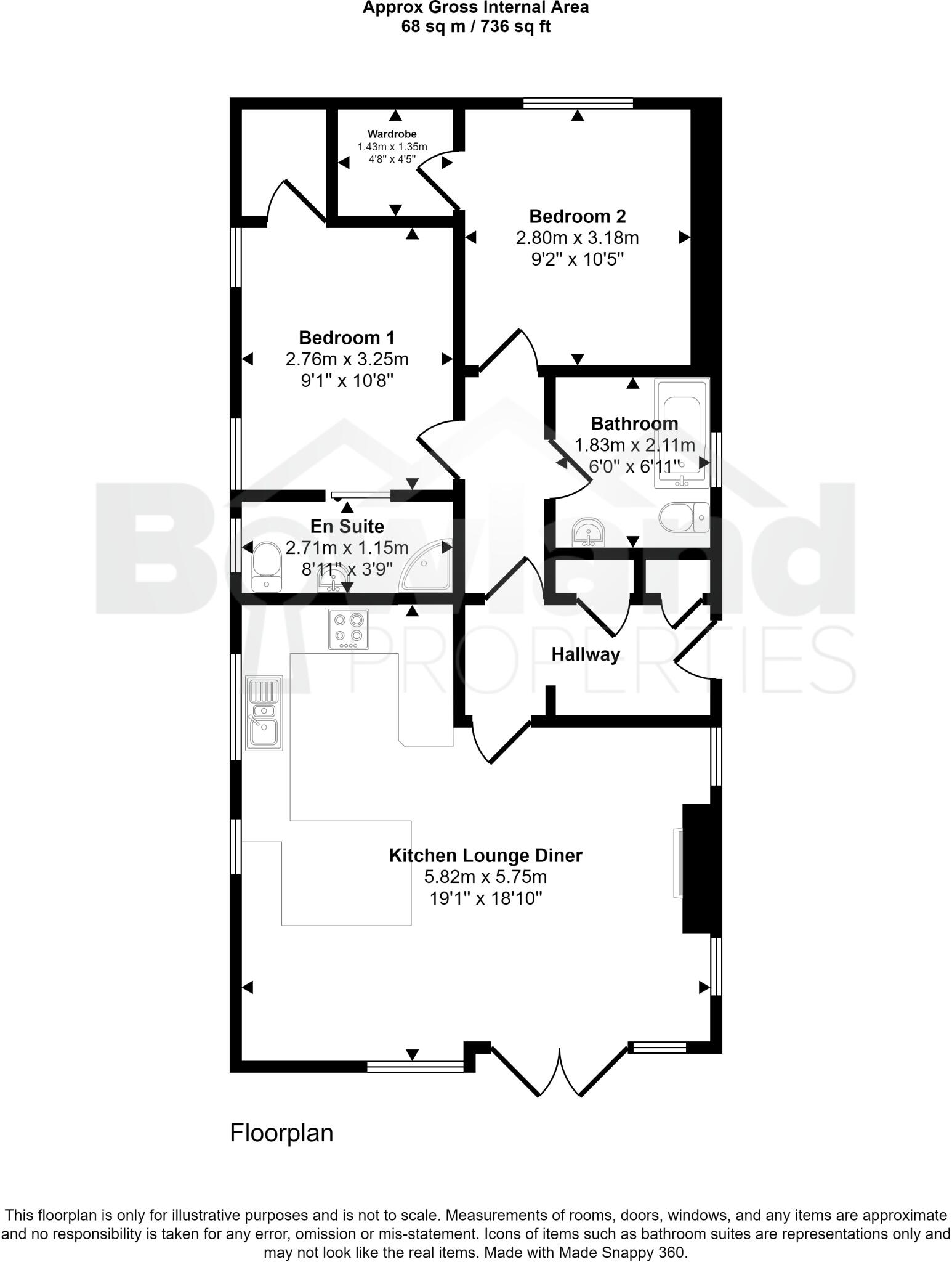 10, Arnside, South Lakeland Leisure Village, Carnforth, LA6 1BH floorplan