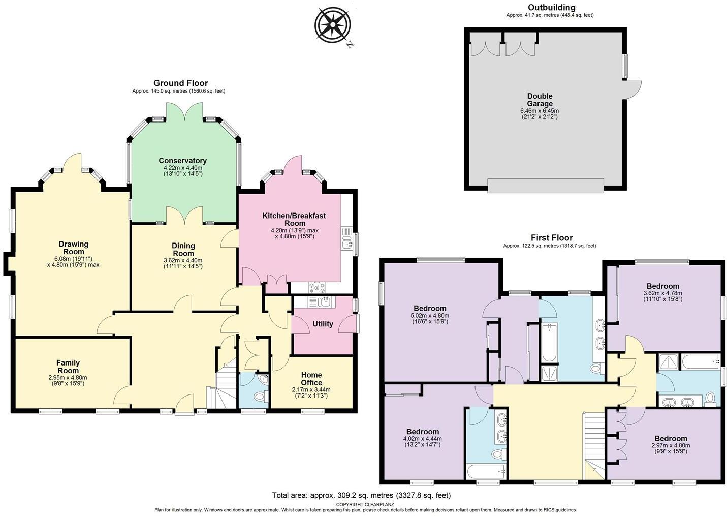 Drove Road, Chilbolton, Stockbridge floorplan
