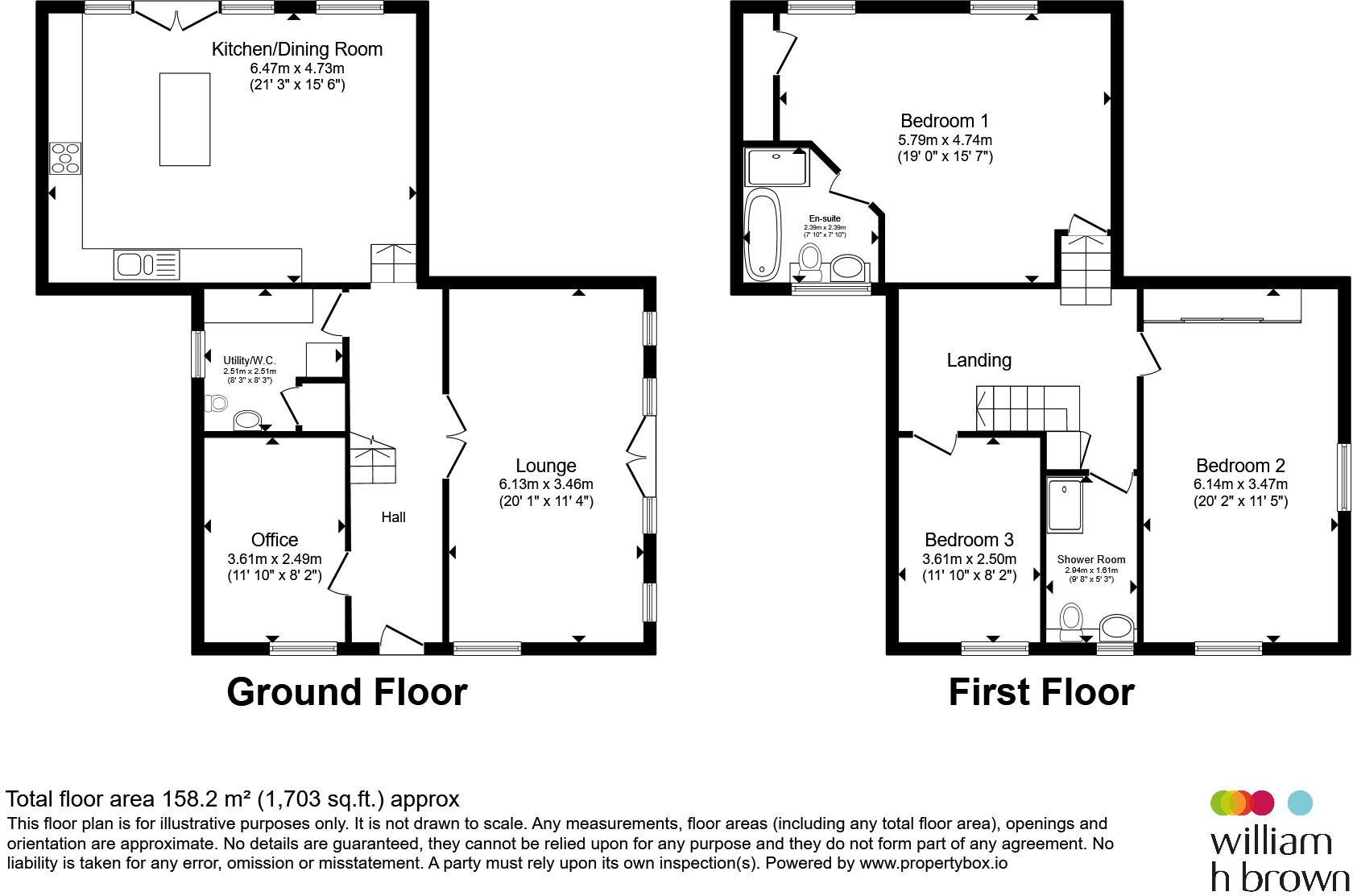 Barker Royd, Southowram, Halifax floorplan