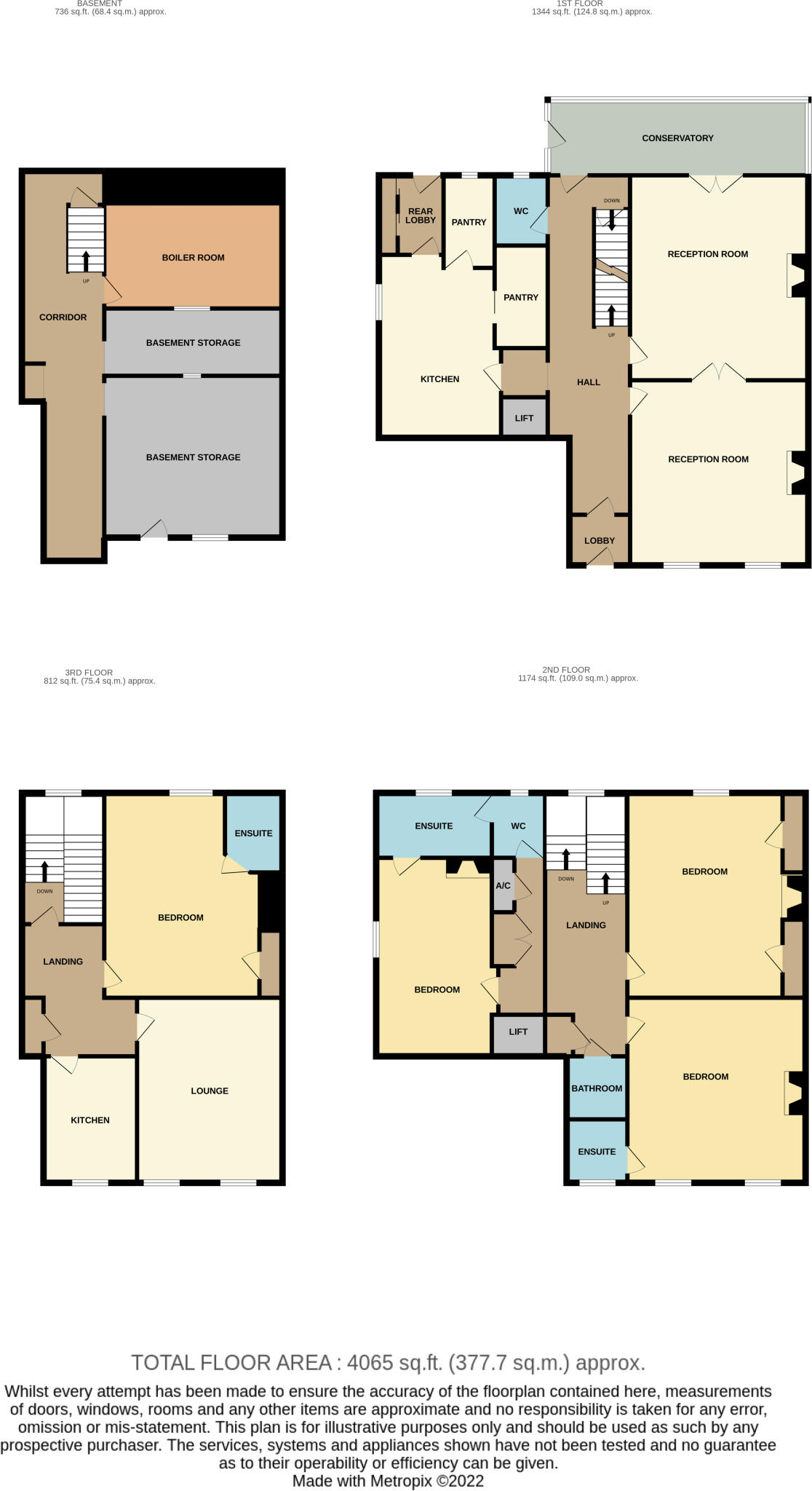 9b, Church Street floorplan