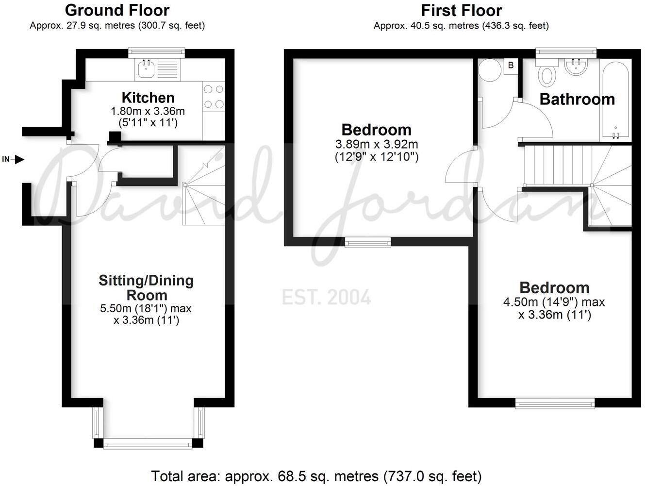 St. Crispians, Seaford floorplan