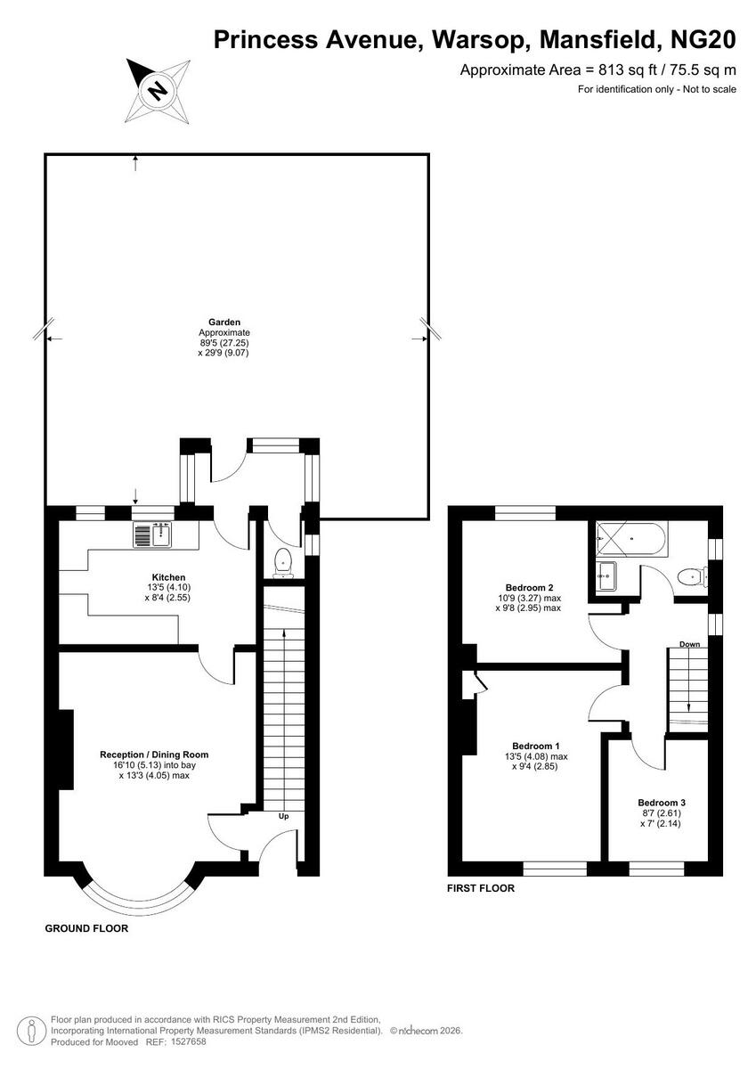 Princess Avenue, Mansfield, NG20 0 floorplan