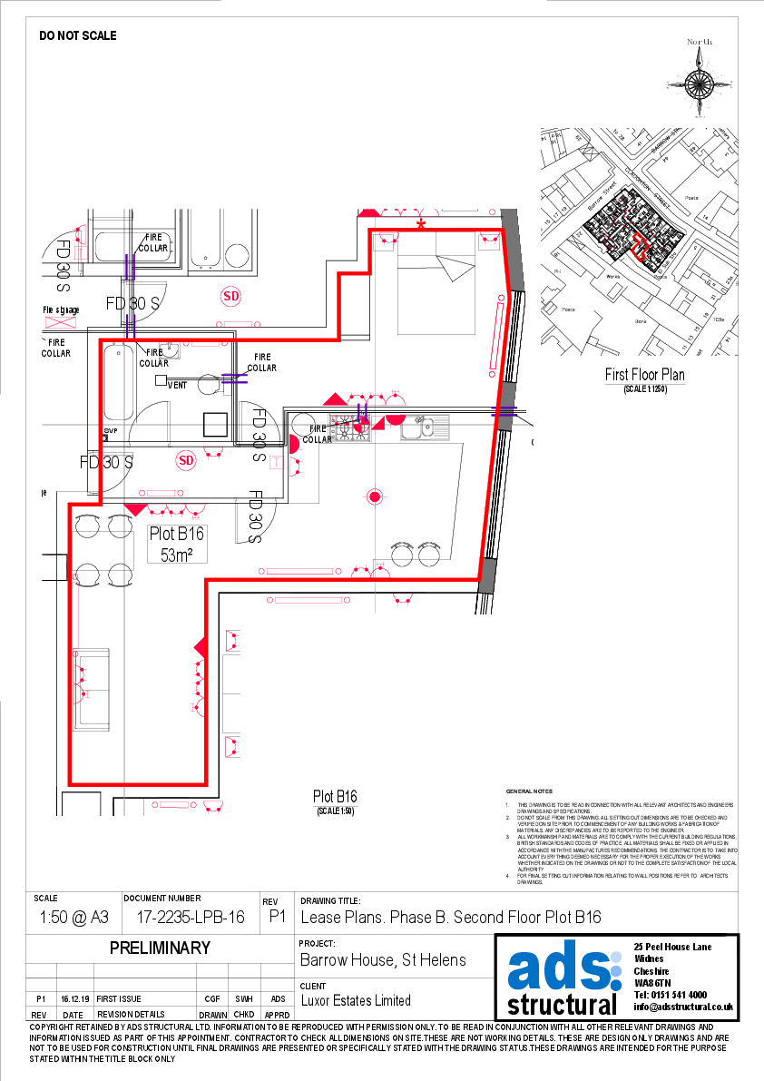 Nicholson Place, Claughton Street, St Helens floorplan