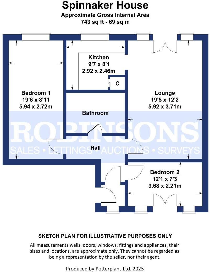 Spinnaker House, Quayside, Hartlepool floorplan
