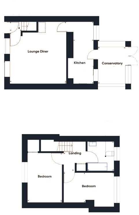 Hermitage Cottage, Muston floorplan