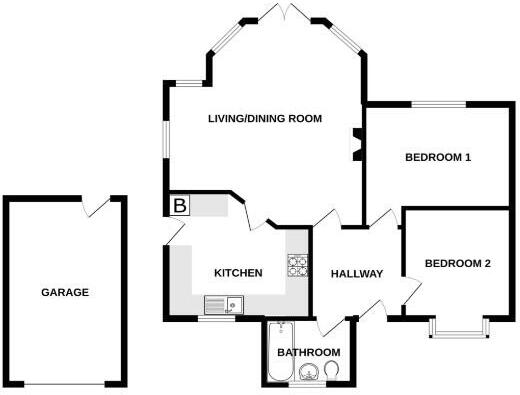 Langley Gardens, Corby Hill, Carlisle floorplan