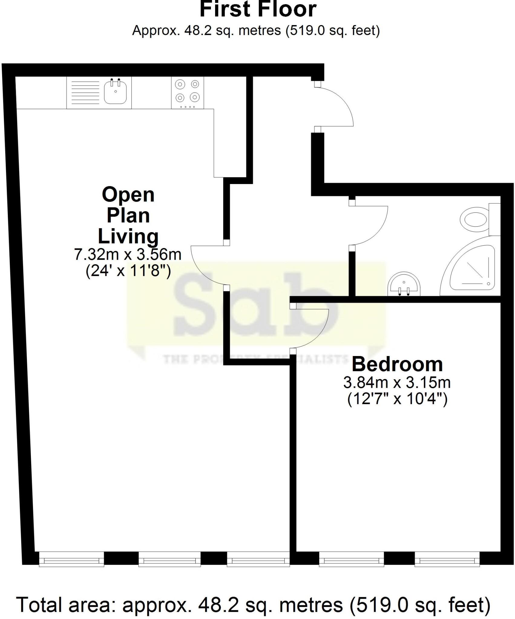 Regent Street, Cambridge floorplan