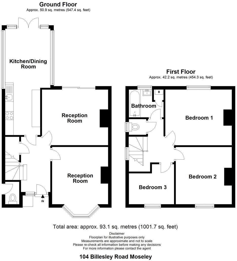 Billesley Lane, Moseley, Birmingham floorplan
