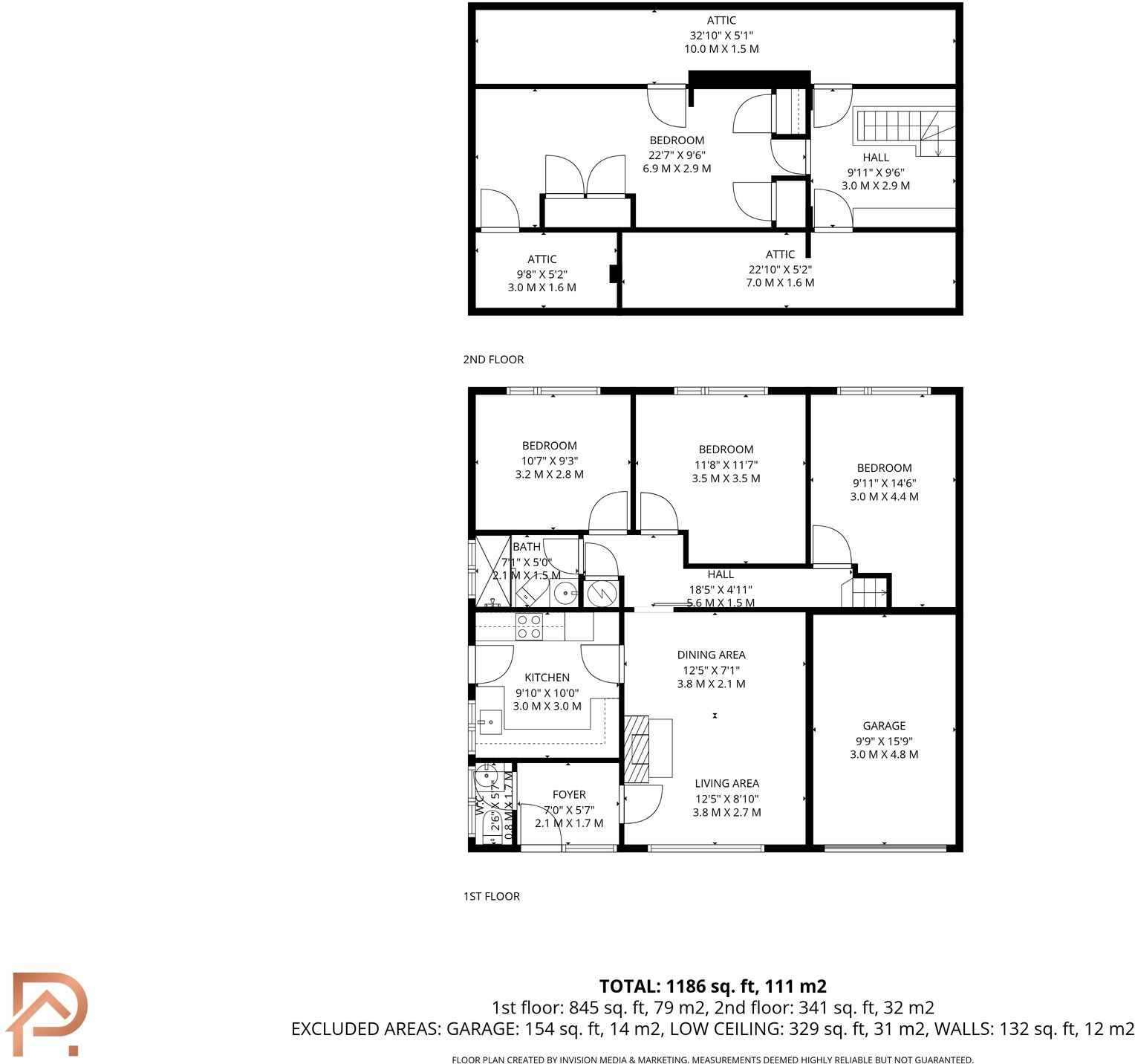 Croft Park, Andreas, IM7 floorplan