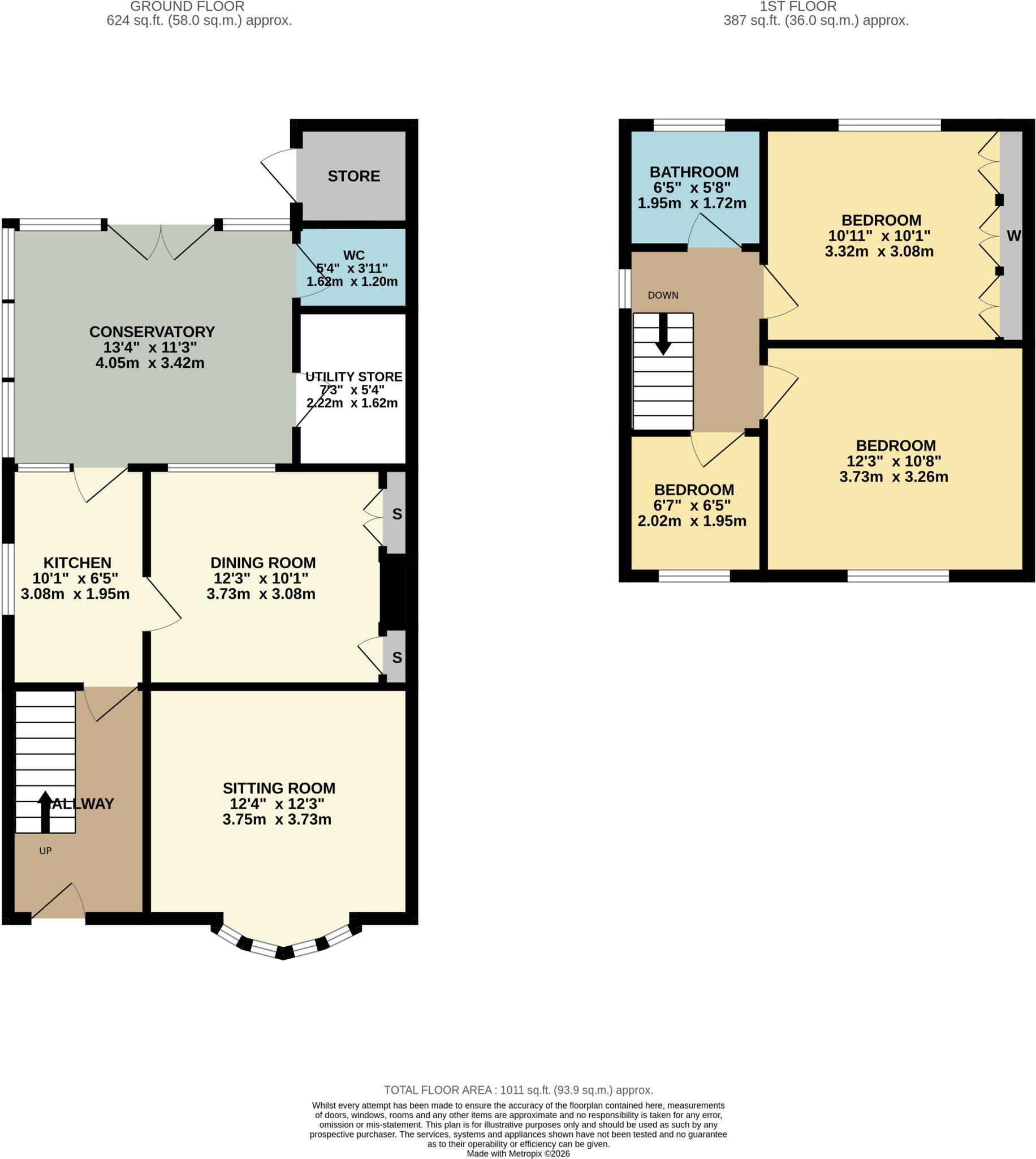 Barnwell Lane, Cromford, Derbyshire floorplan