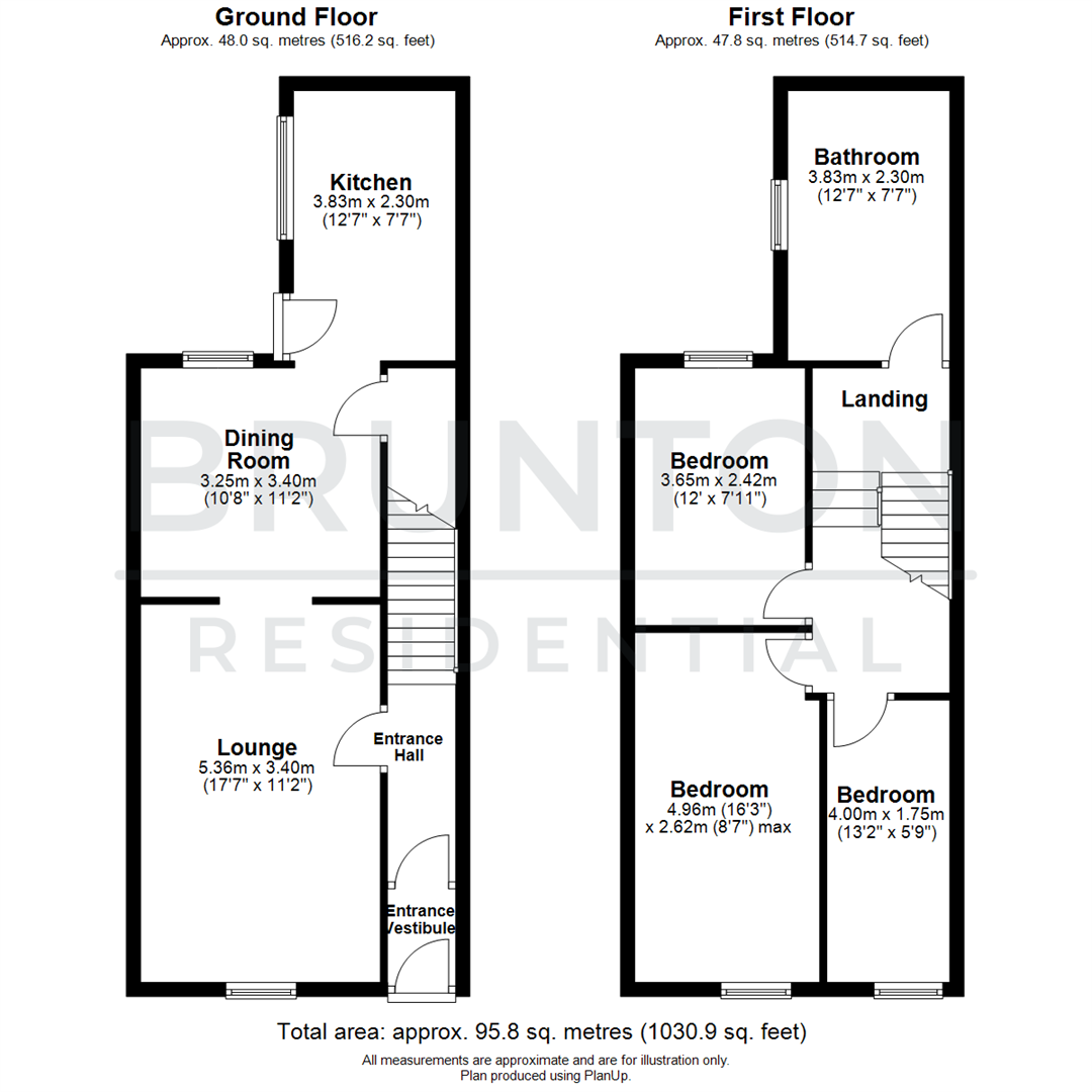 Leazes Street, Amble, Morpeth, NE65 floorplan