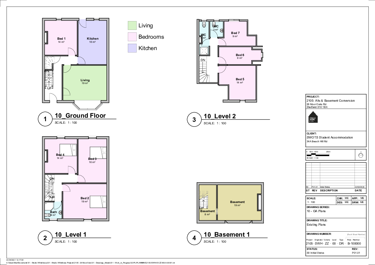 7 BED HOUSE - CROOKESMOOR floorplan