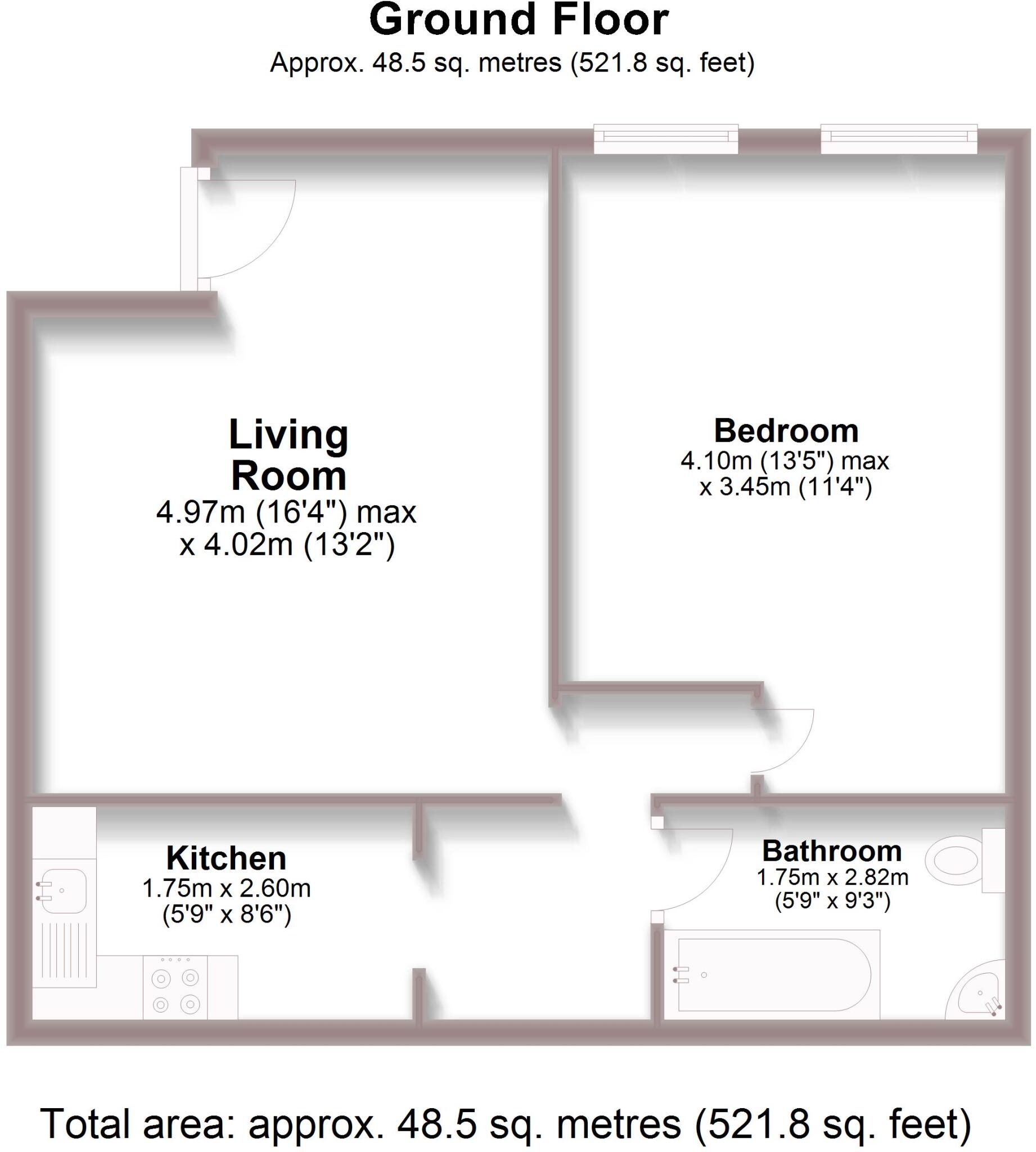 York Road, Hove, BN3 floorplan
