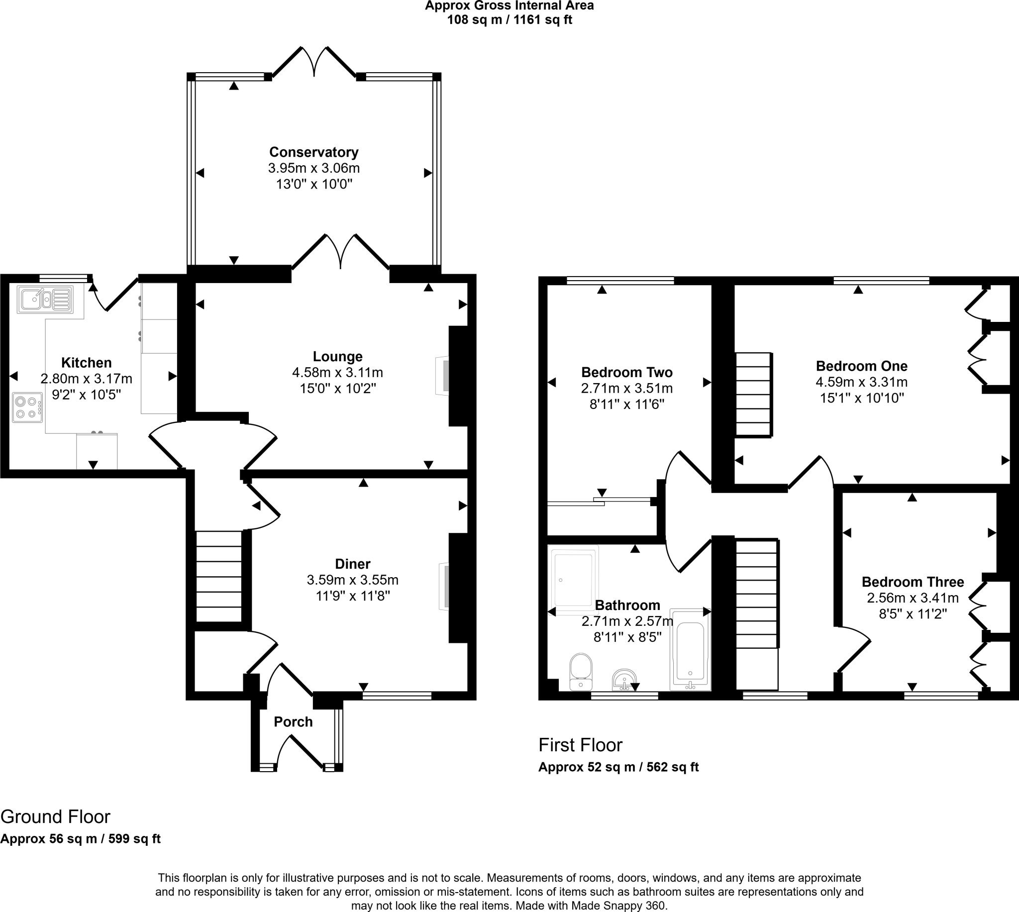Doxford Terrace North, Murton, Seaham, Durham, SR7 9RU floorplan