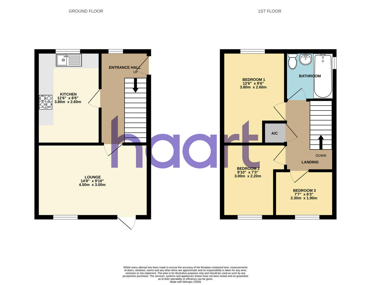 Hainault Avenue, Milton Keynes floorplan