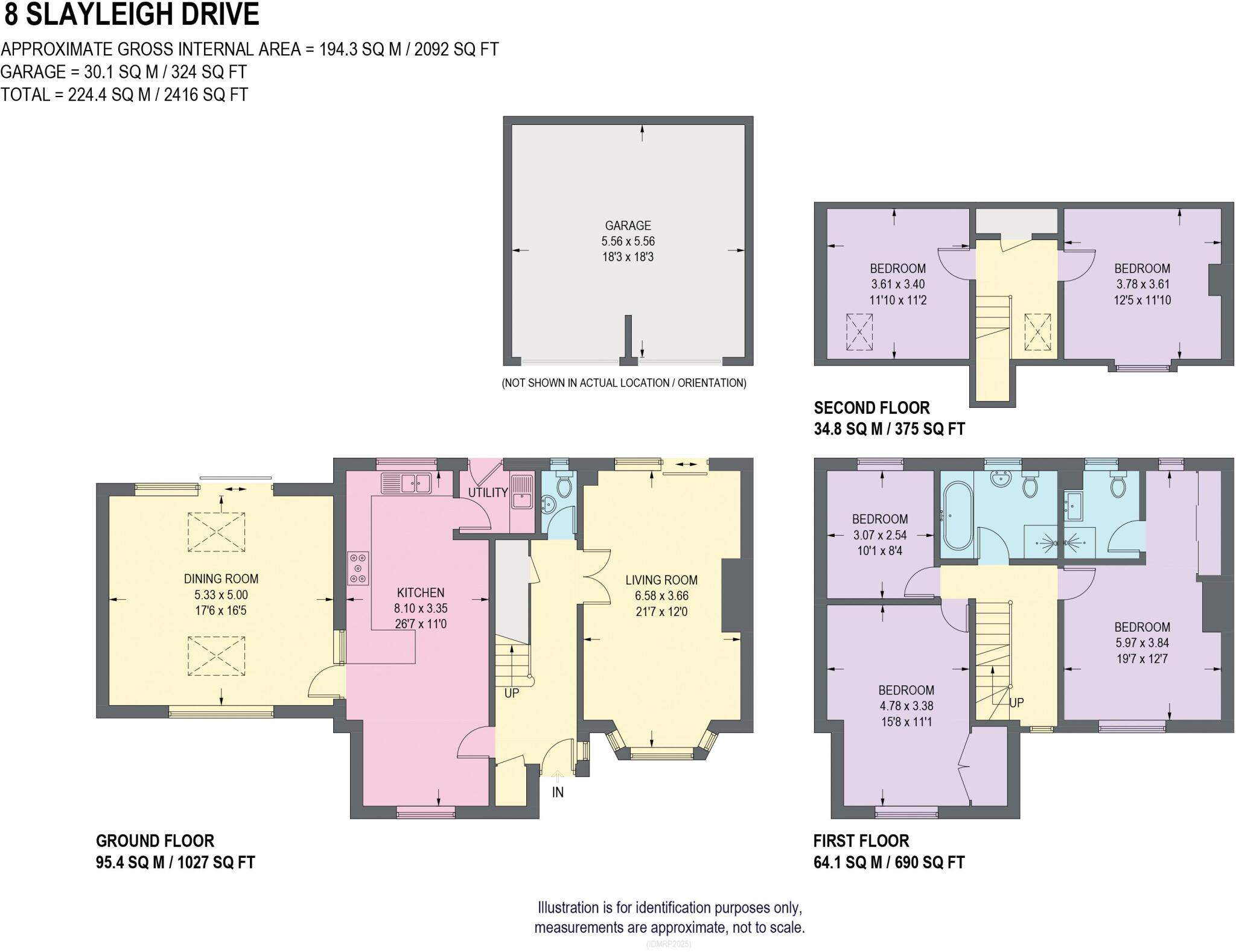 Slayleigh Delph, Fulwood, Sheffield floorplan