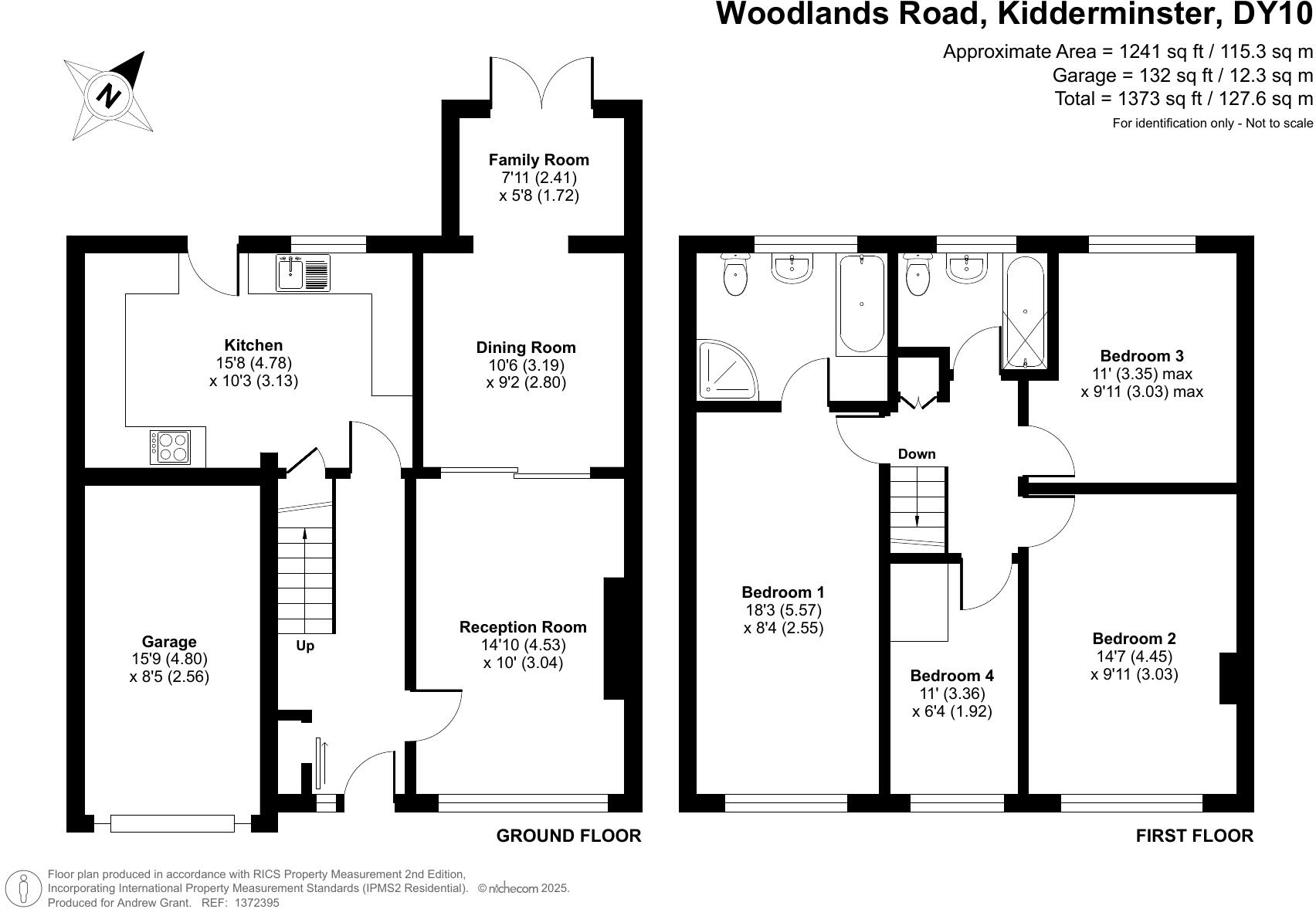 Woodlands Road, Cookley, Kidderminster floorplan