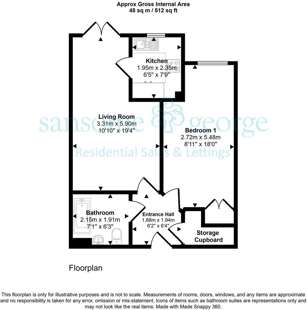 Bath Road, Calcot, Reading floorplan