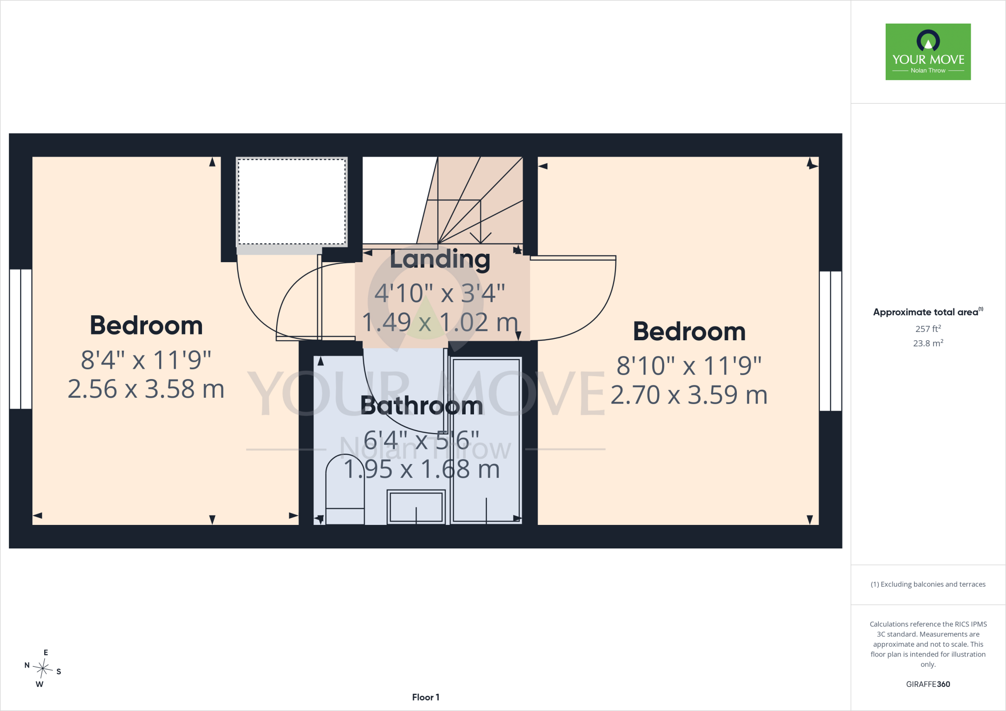 Touraine Close, Duston, Northampton, NN5 floorplan