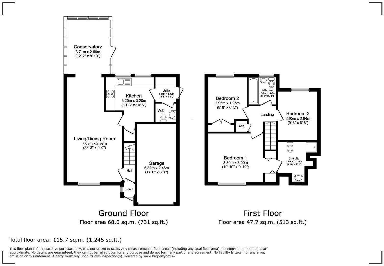 Delius Gardens, Horsham floorplan