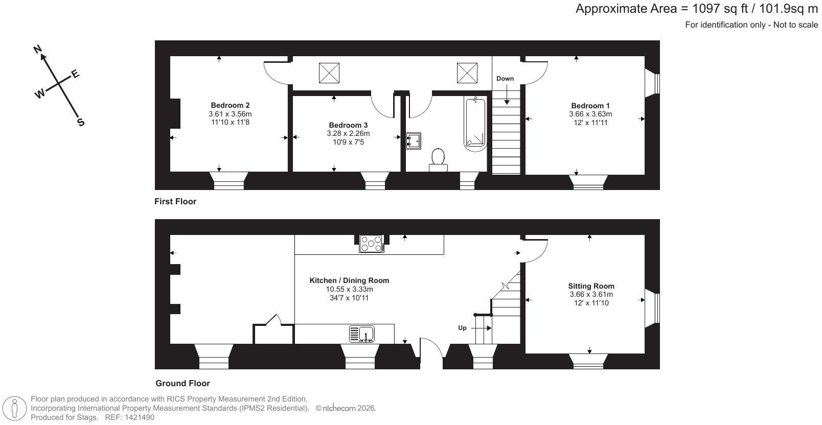 Noahs Hill, West Monkton, Taunton floorplan