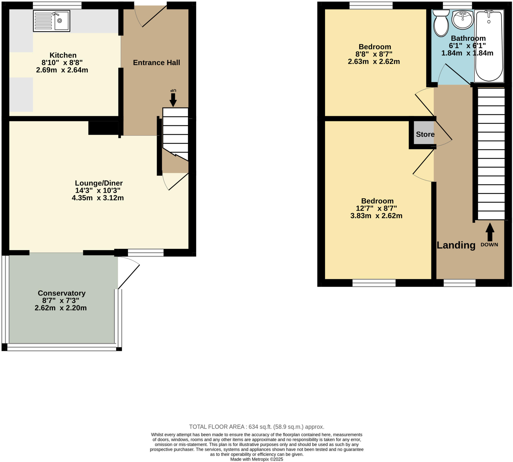 Forrester Close, Canterbury, Kent, CT1 floorplan