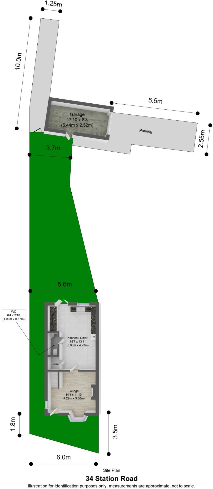 Station Road, Stoke Golding, CV13 floorplan