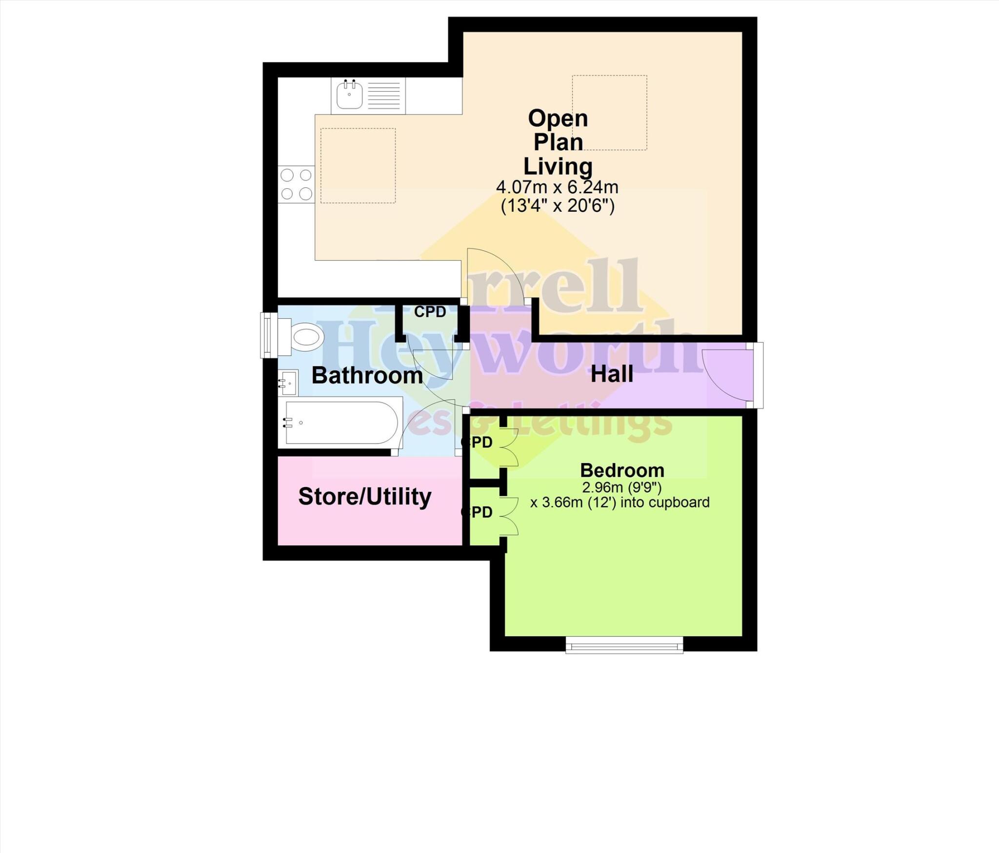 Pear Tree Park, Holme, Carnforth floorplan