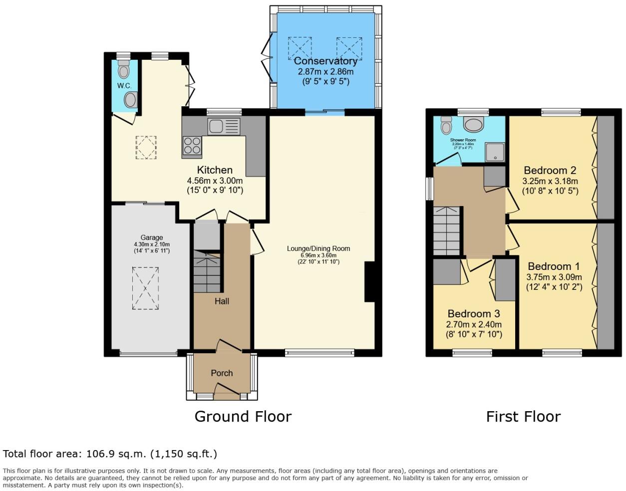 Wednesbury Oak Road, TIPTON, DY4 0BD floorplan