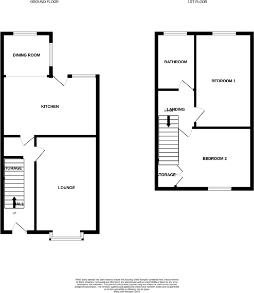 Oaklea Terrace, Durham, DL14 floorplan