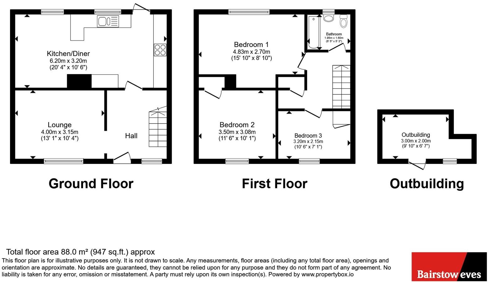 Woodsford Grove, Clifton, Nottingham, NG11 floorplan