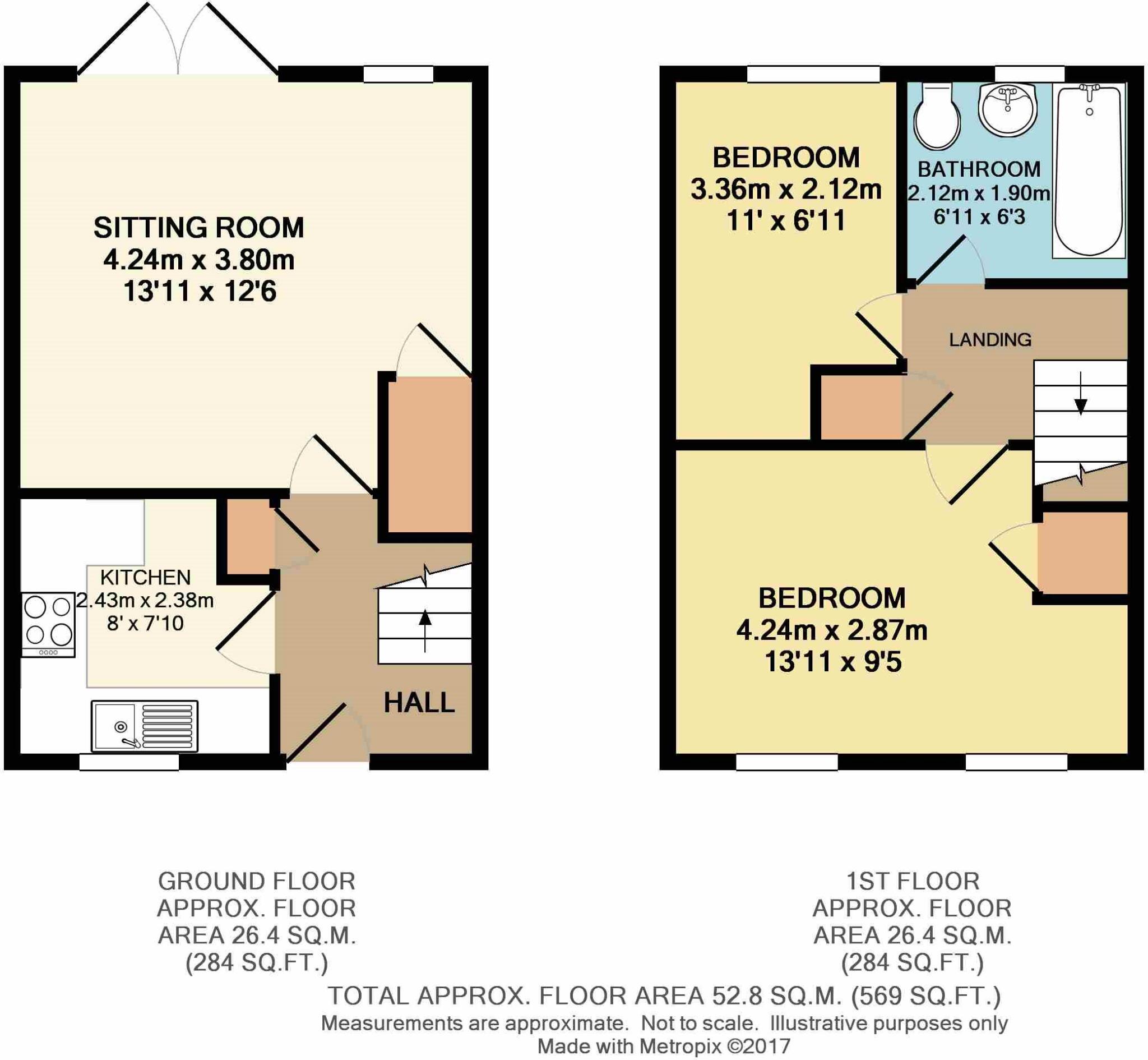 Beauchamp Drive, Amesbury, SP4 floorplan