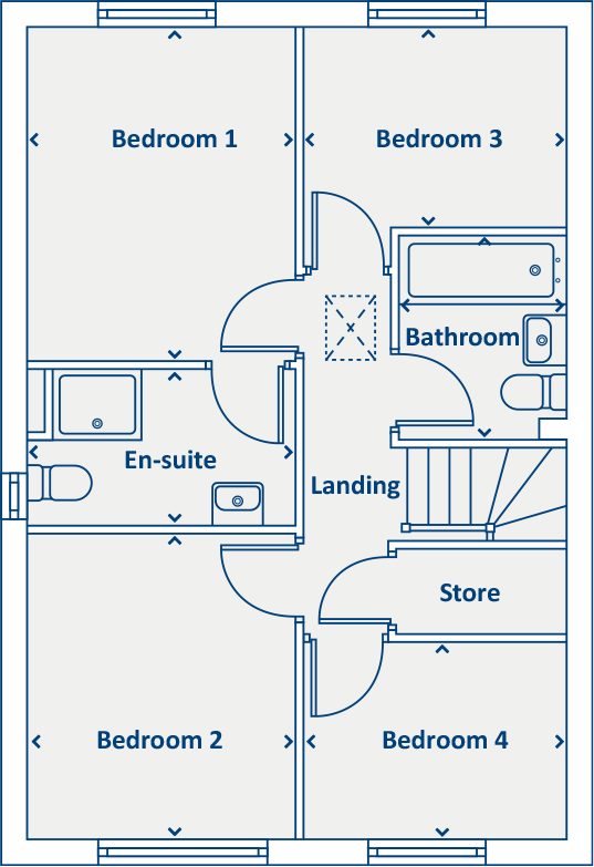 London Road
Quarrington,
Sleaford,
NG34 8NX floorplan