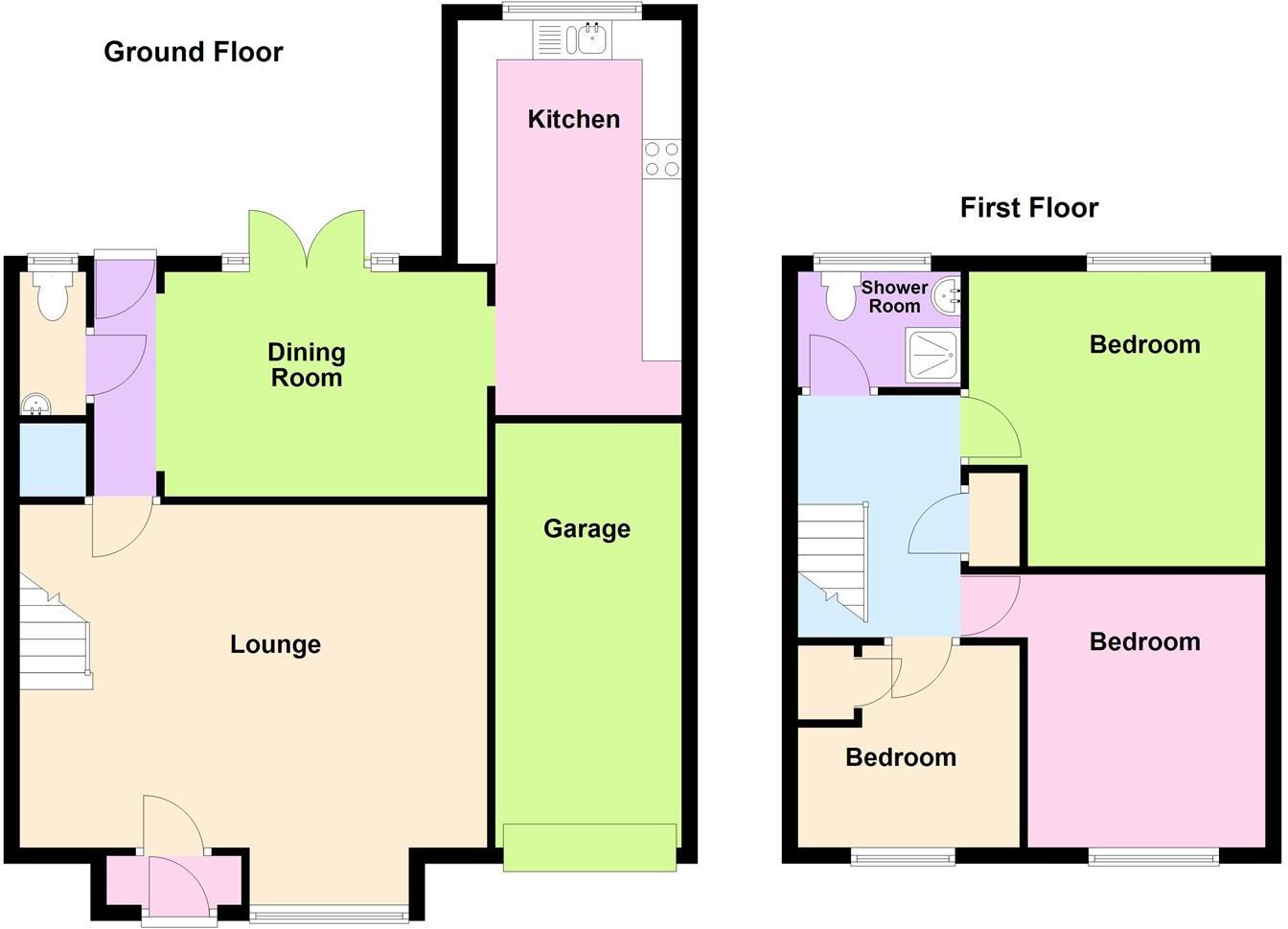Harebell Drive, Witham floorplan