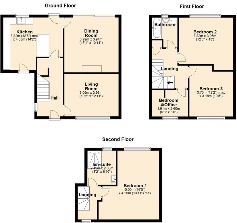 Hilton Lane, Great Wyrley, WS6 6DS floorplan