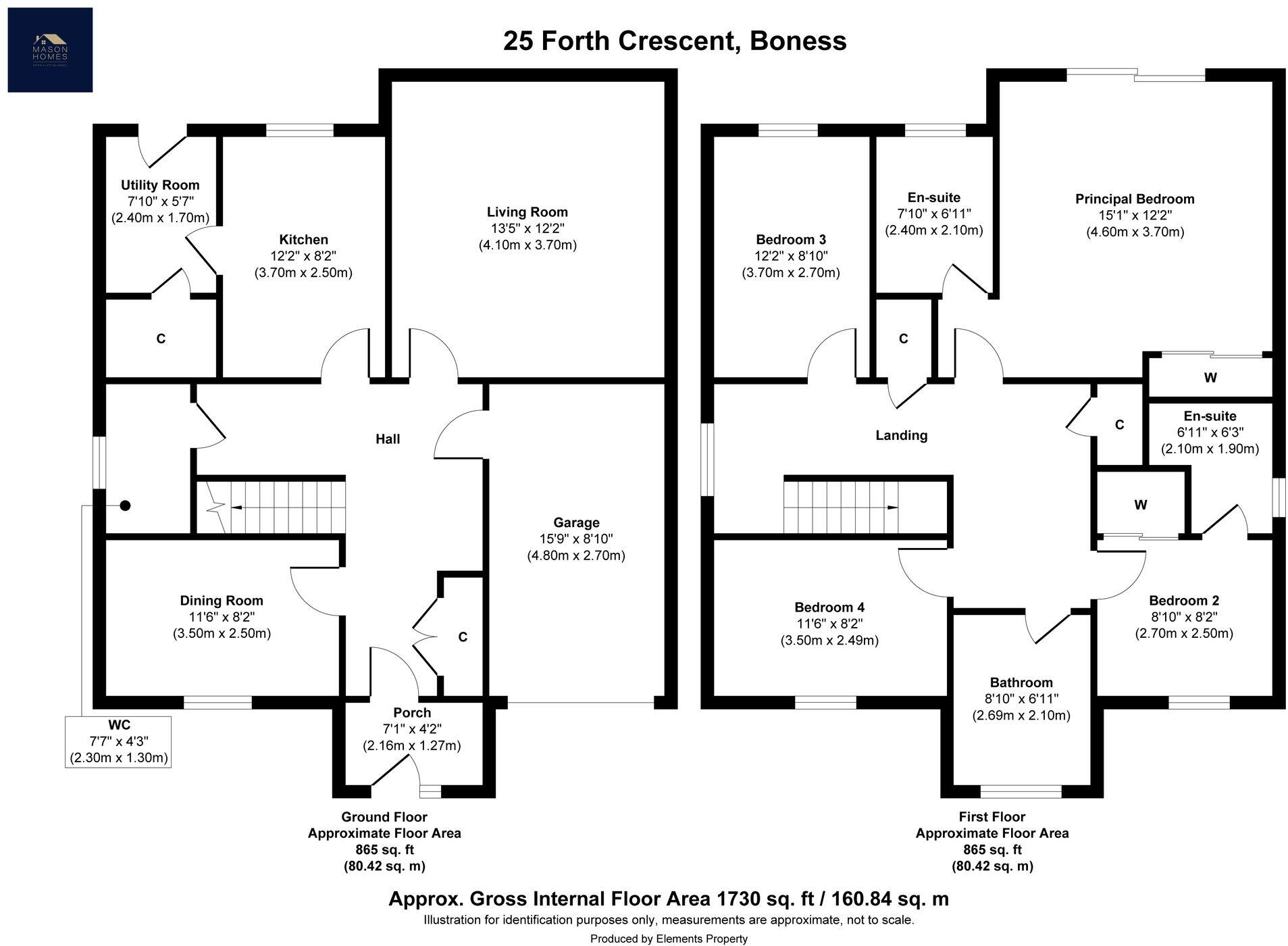 Forth Crescent, Bo'ness, EH51 floorplan