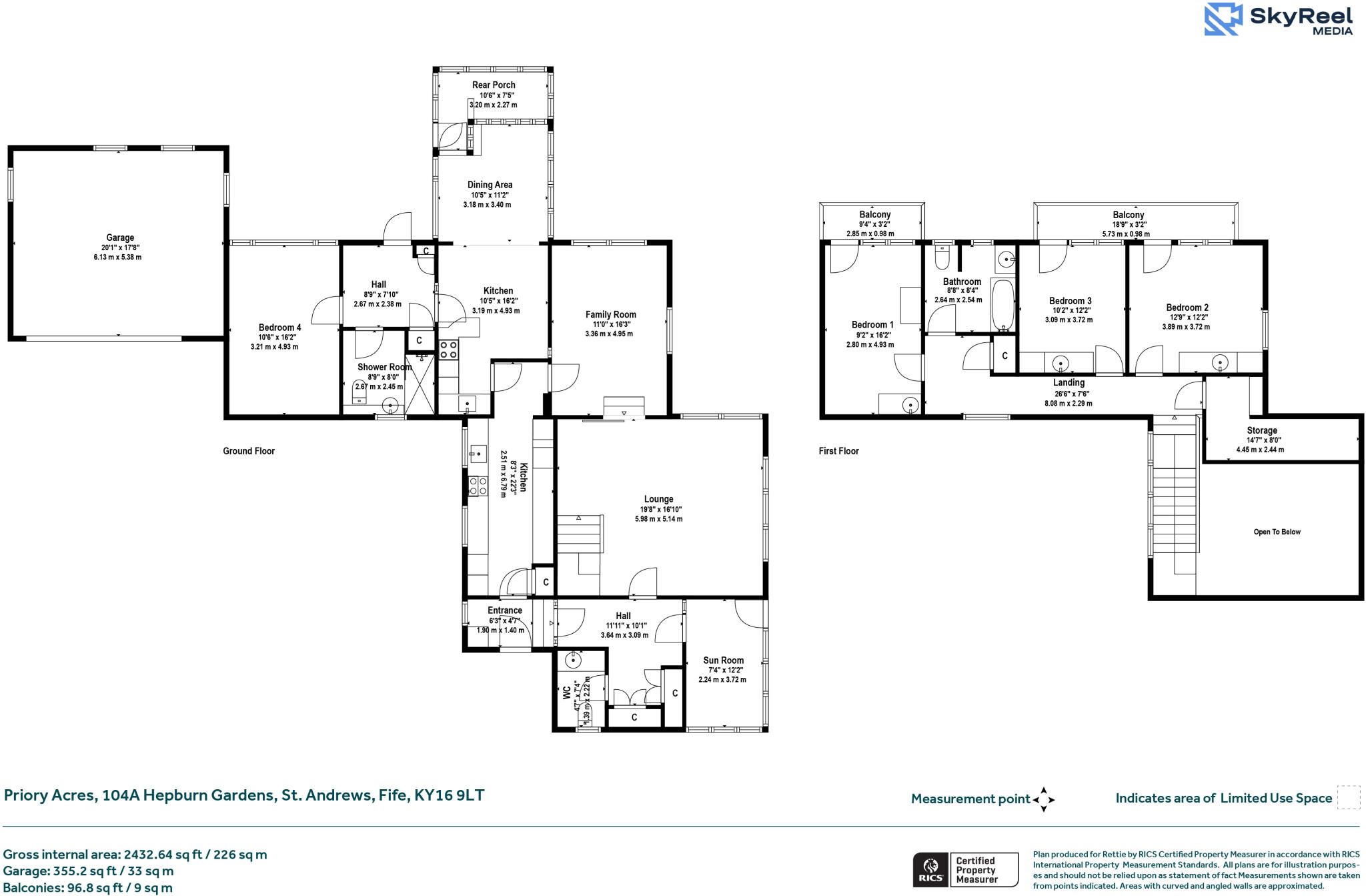 Hepburn Gardens, St. Andrews, Fife floorplan