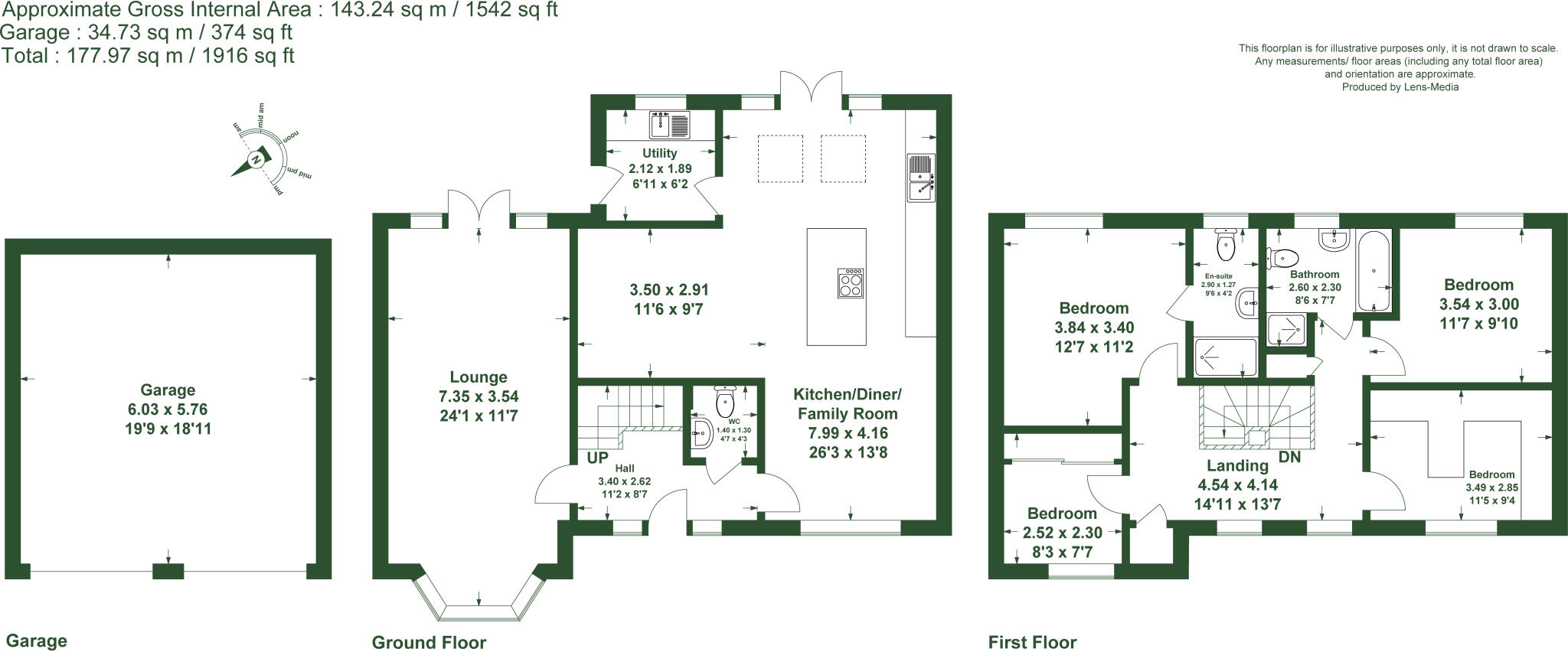 Wheatfields Road, Inskip, Preston, Lancashire floorplan