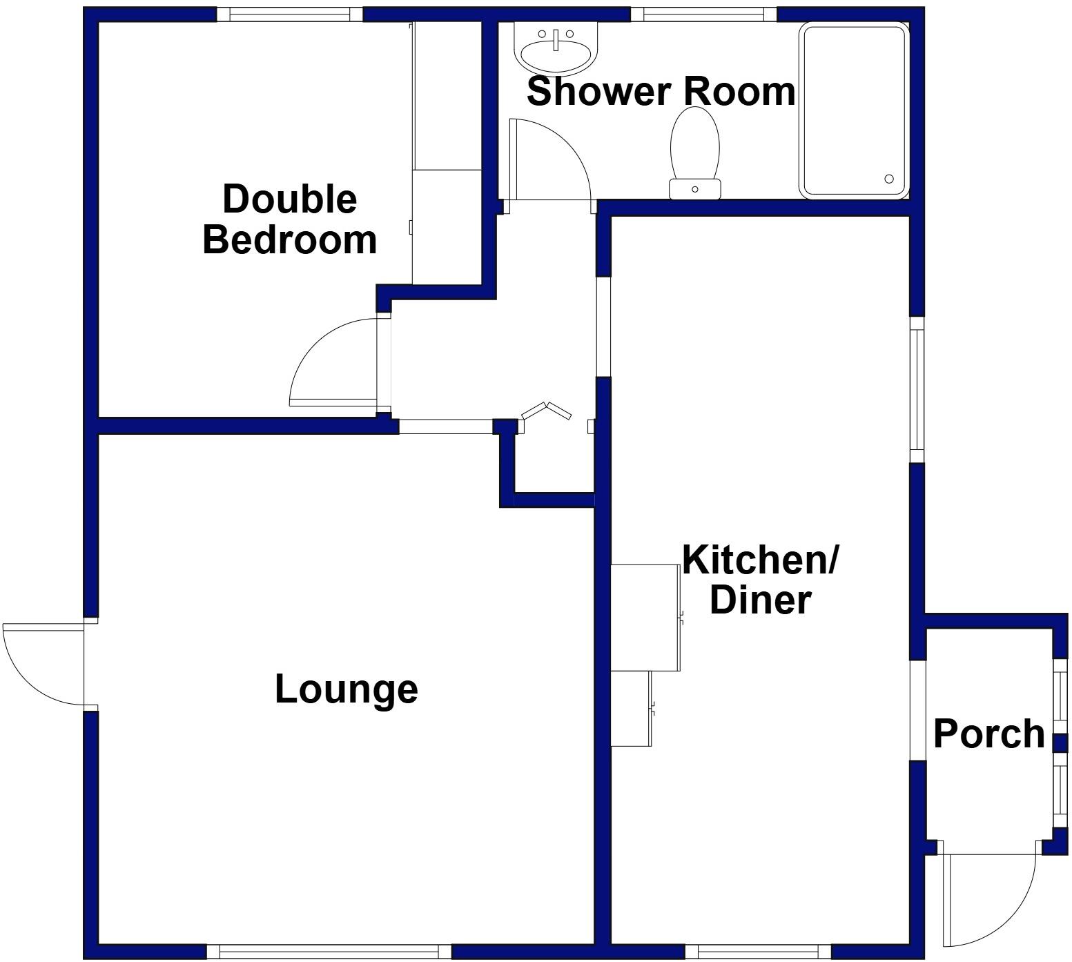 The Copse, Dorset Hills, St Leonards, Ringwood, Hampshire floorplan