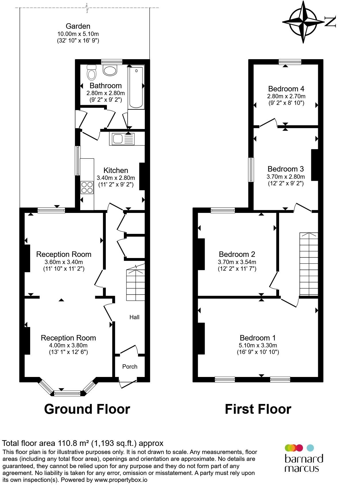 Newlyn Road, London floorplan