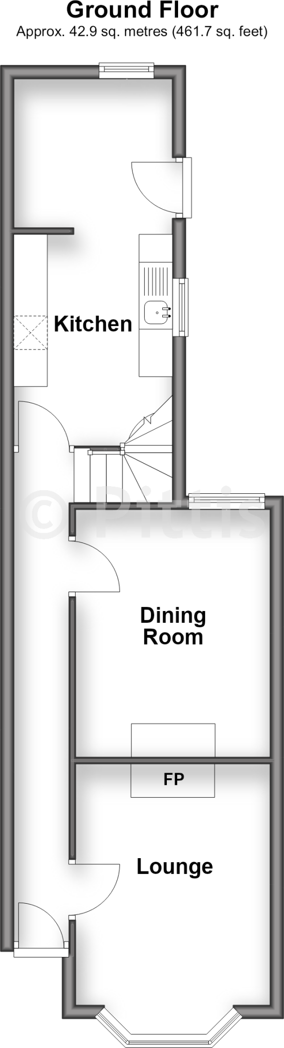 Pelham Road, Cowes, Isle of Wight floorplan