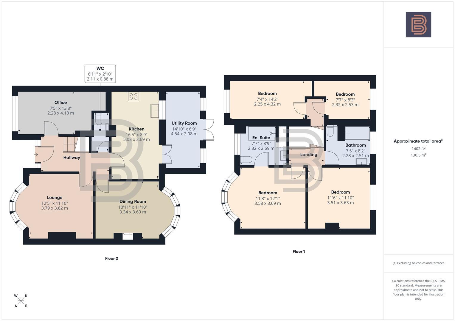 Shakespeare Gardens, Rugby floorplan