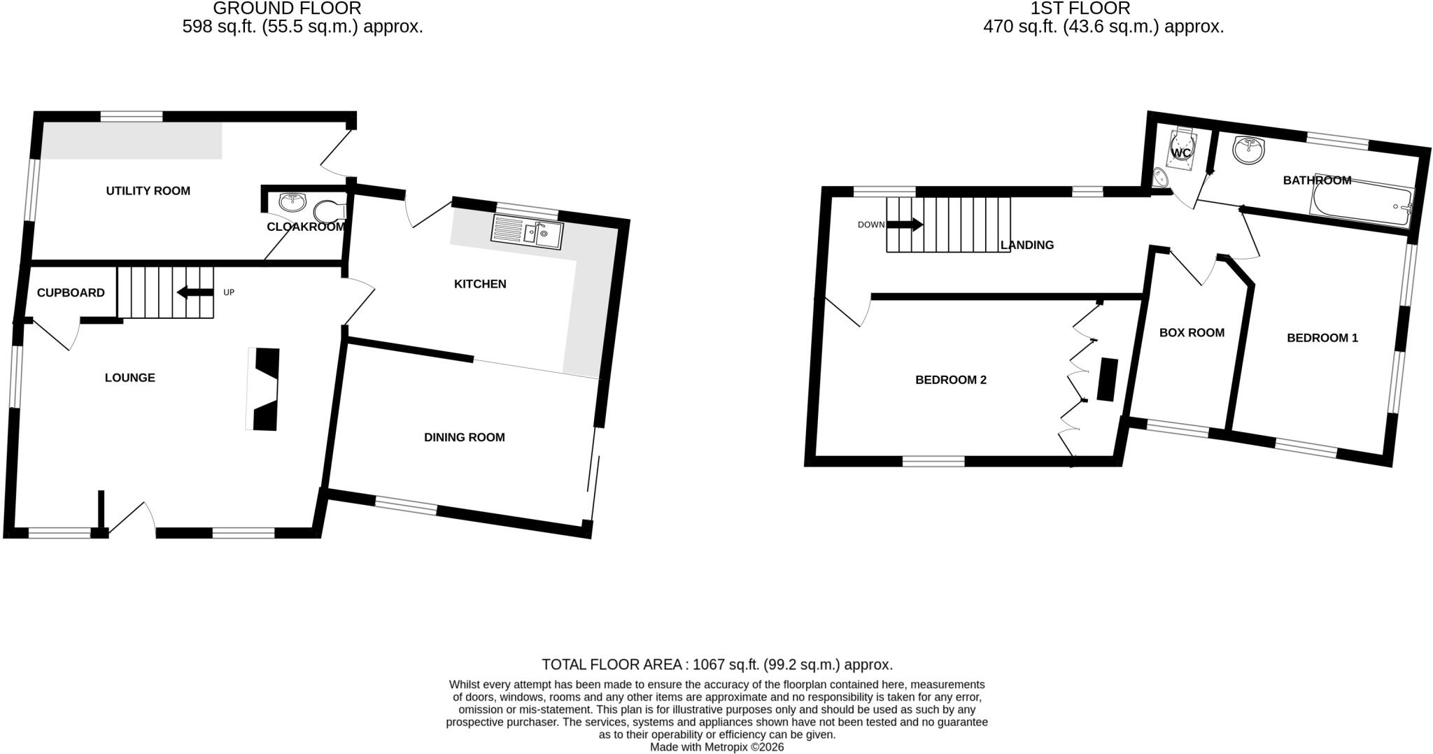 Lower Coombses, Tatworth, Somerset, TA20 floorplan