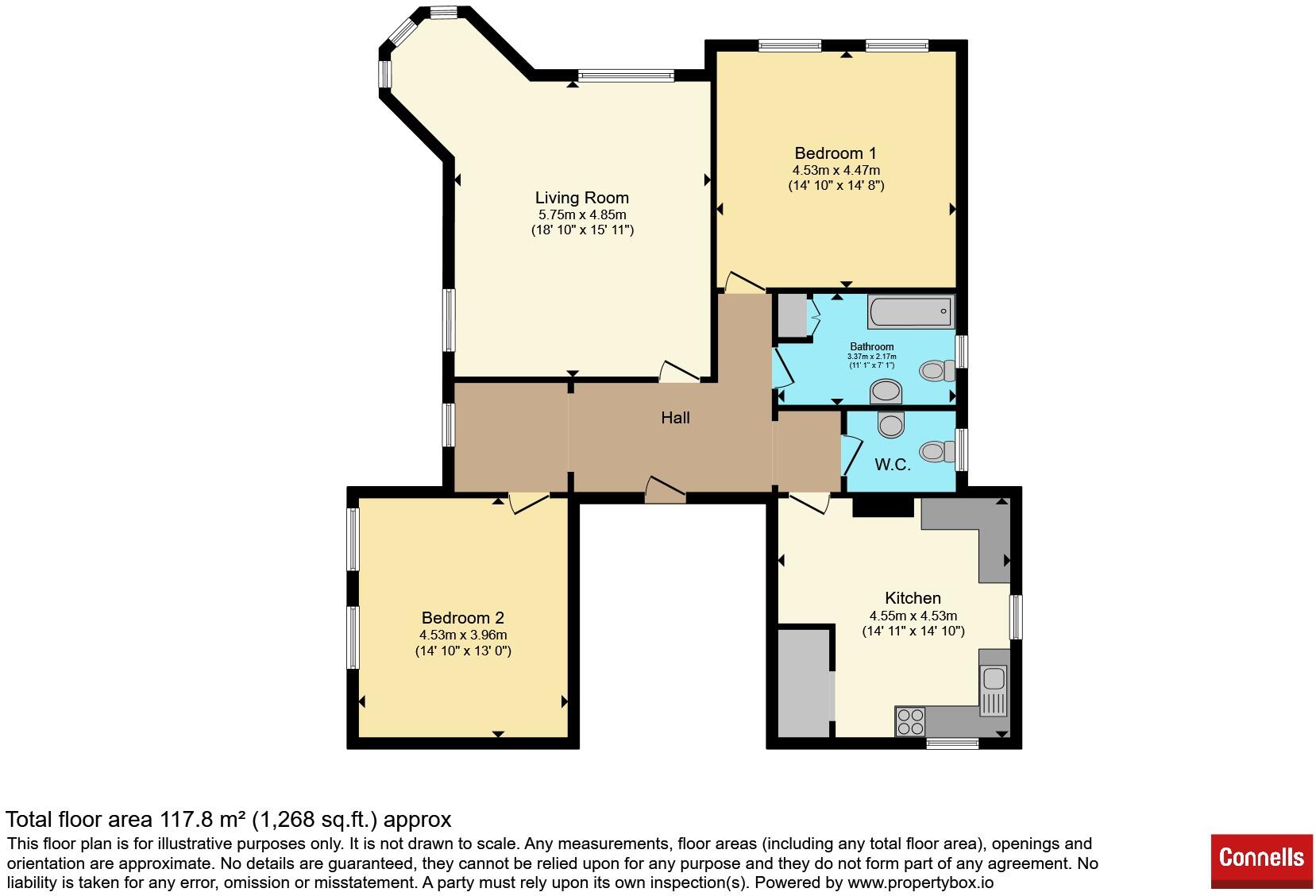 Chacewater Avenue, Worcester floorplan