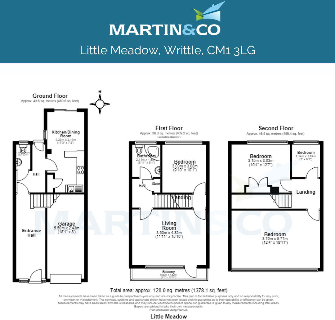 Little Meadow, Writtle, Chelmsford floorplan