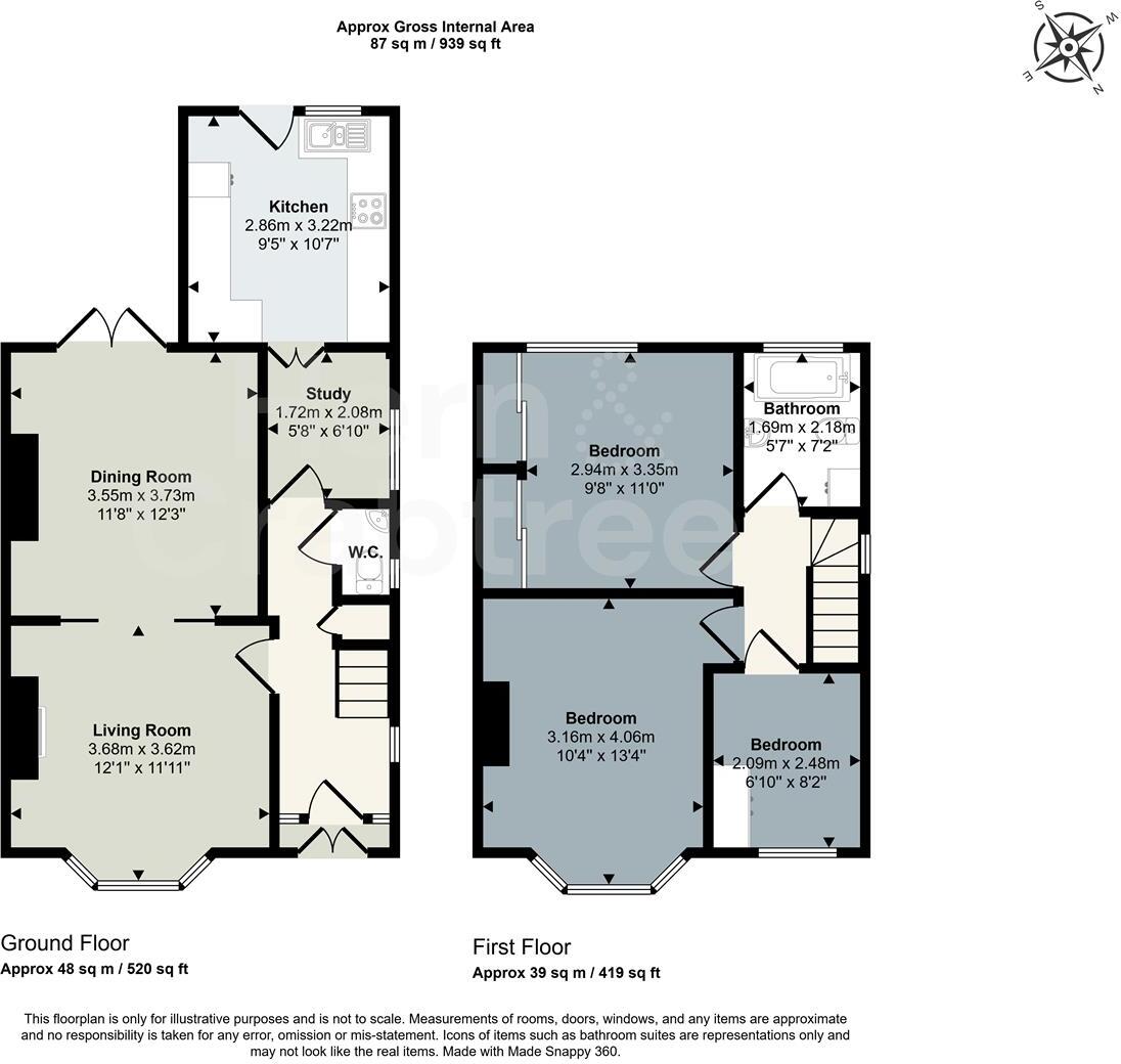 Broad Street, Canton, Cardiff floorplan