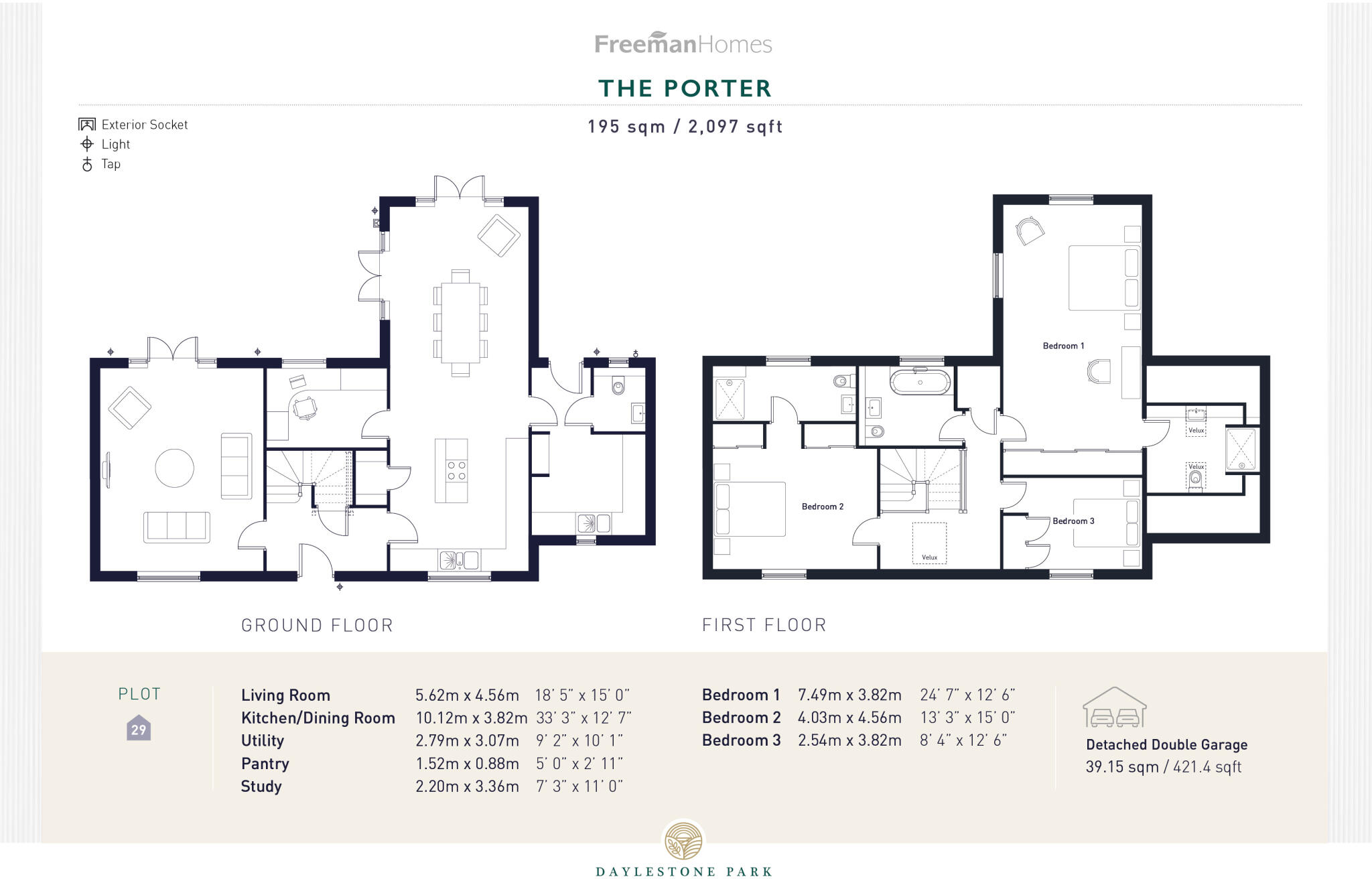 St Margarets Drive, Alderton, Tewkesbury, Gloucestershire floorplan